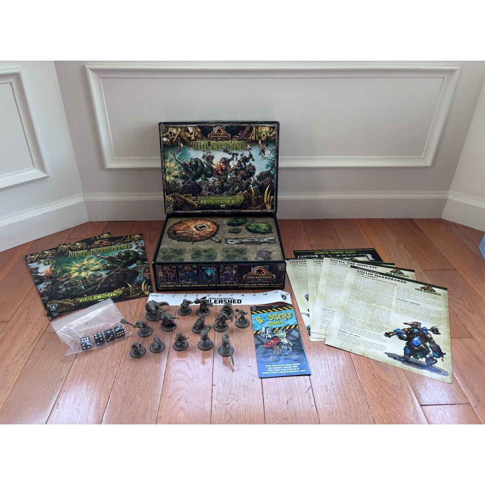 Privateer Press Iron Kingdoms Unleashed RPG Adventure Kit Tabletop Game
